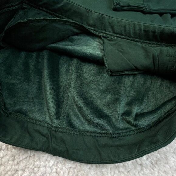 Athleta Cozy Karma Twist Neck Sweatshirt Seaweed Green Womens XS - Picture 7 of 10